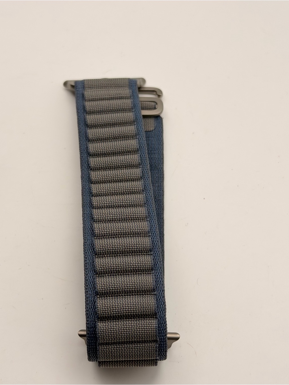Apple Alpine Loop Band for Watch Ultra 2/3/4 - Blue, Large (49mm), Very good